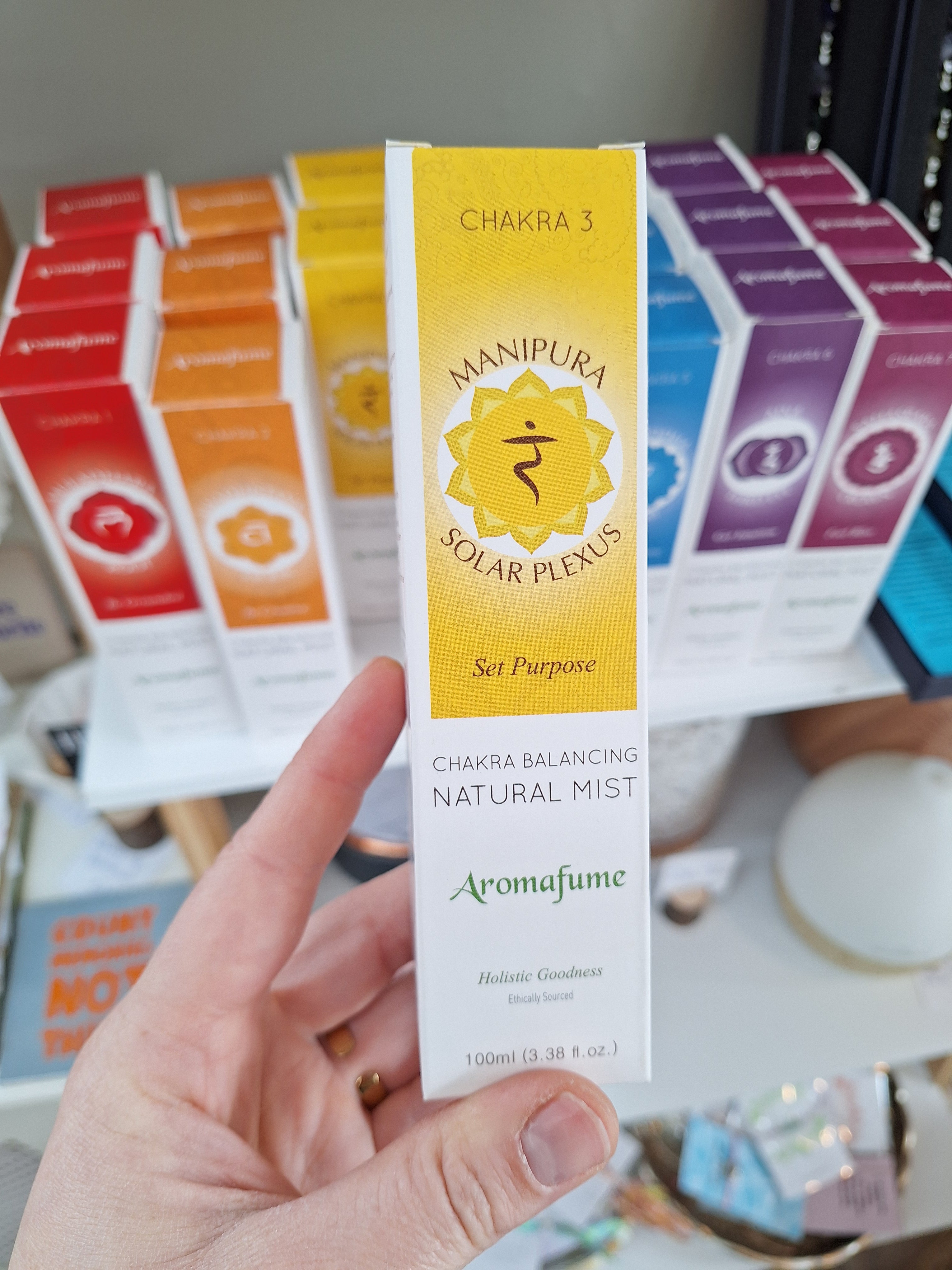 Chakra spray