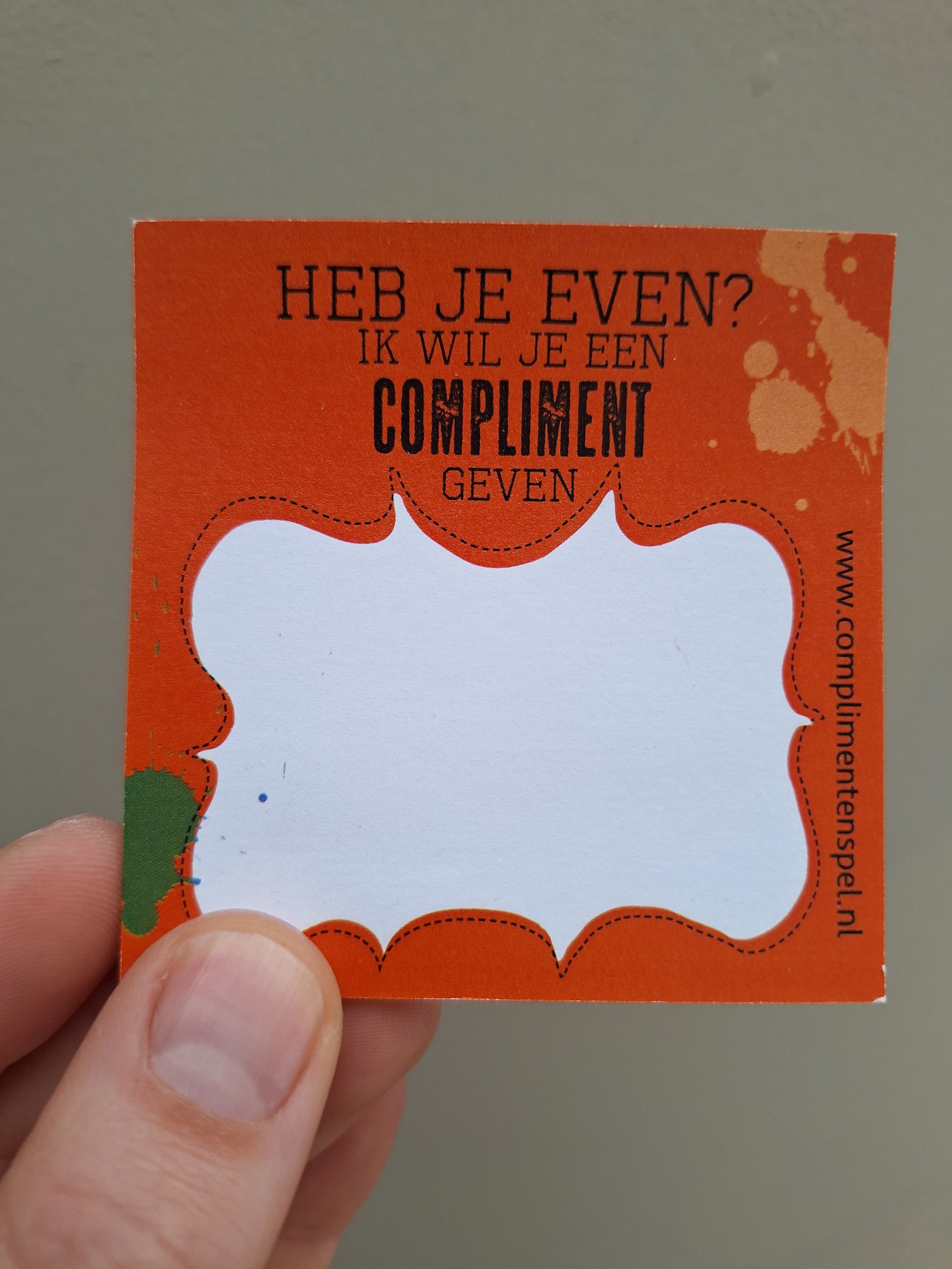 Complementen post-its