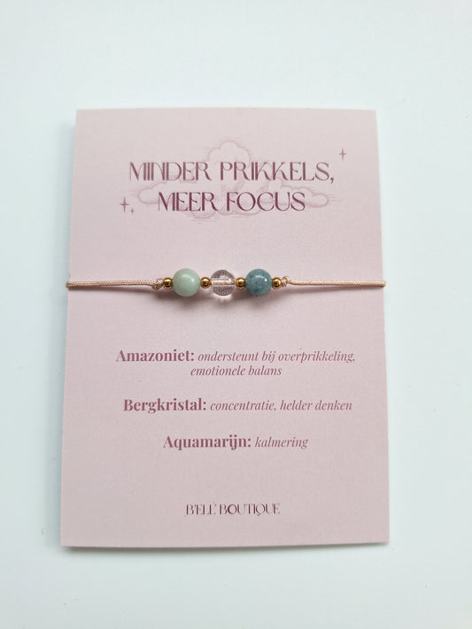 Minder prikkels, meer focus