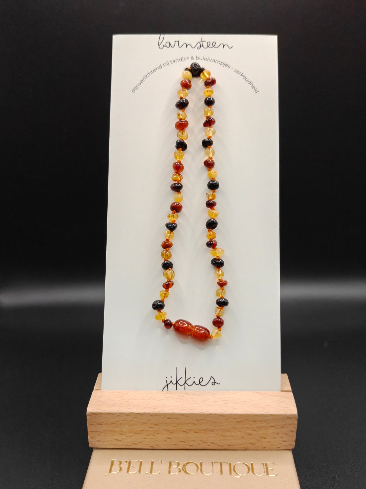 Jikkies Barsteen Ketting Multi