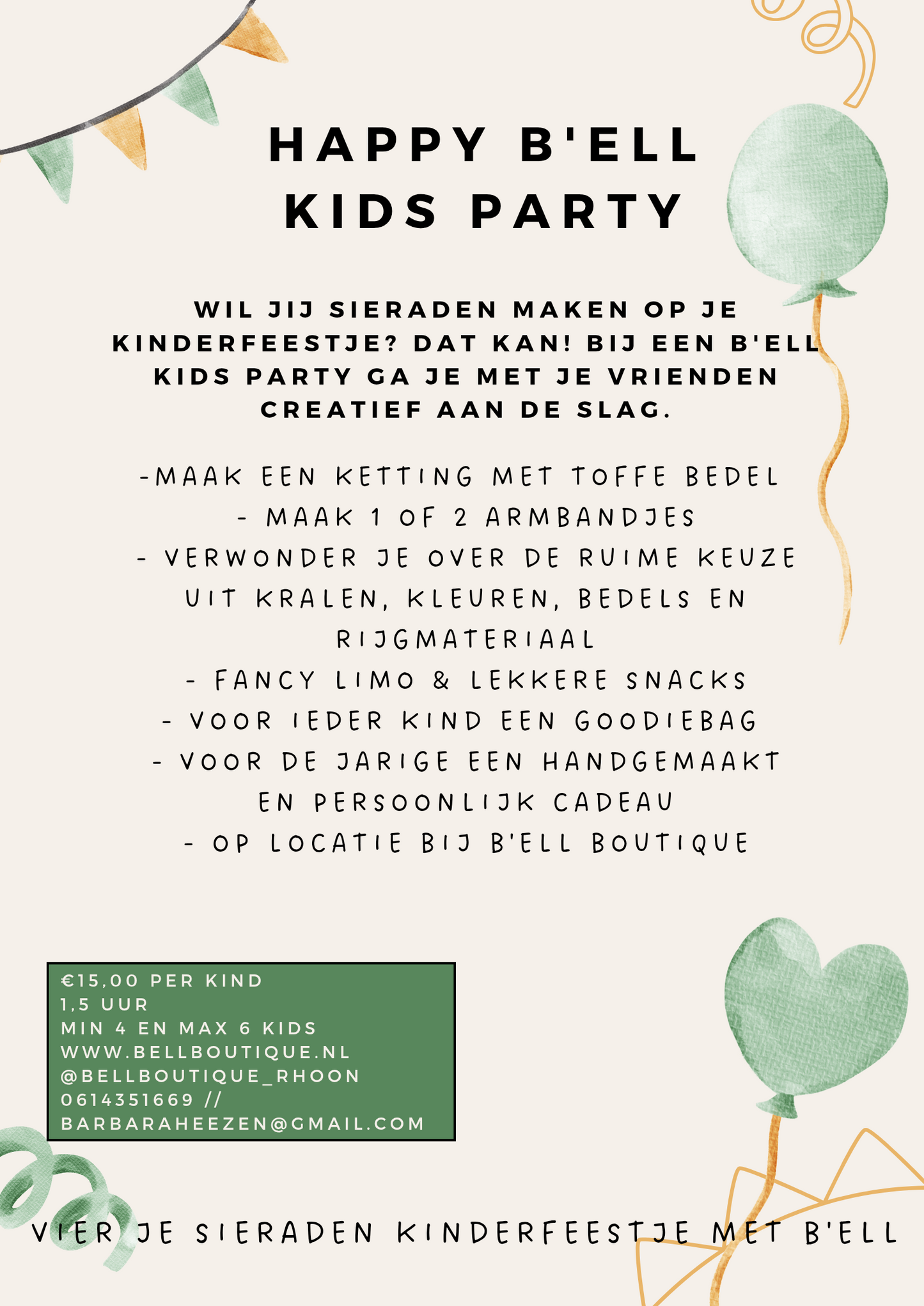 B'ELL KIDS PARTY