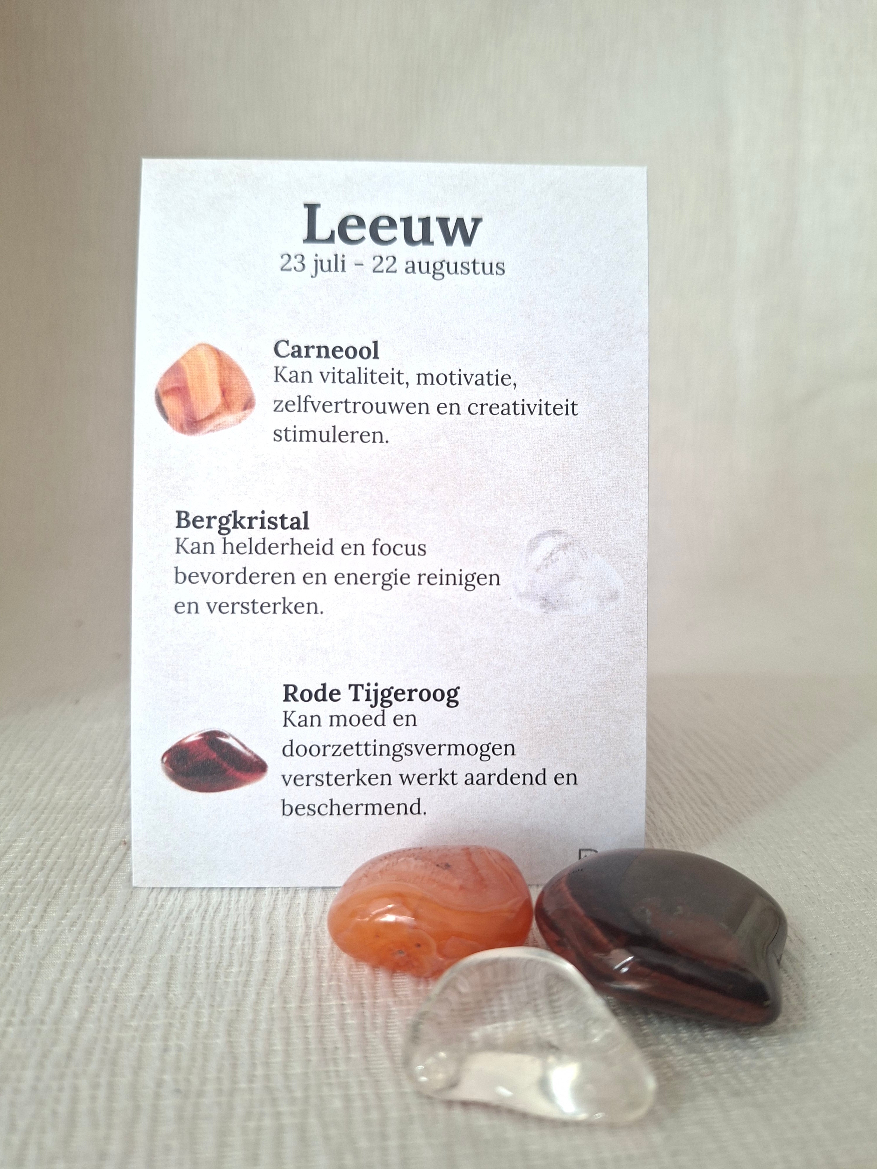 Leeuw 23 juli - 22 aug