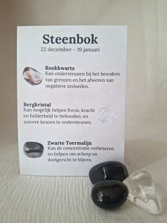 Steenbok 22 dec - 19 jan