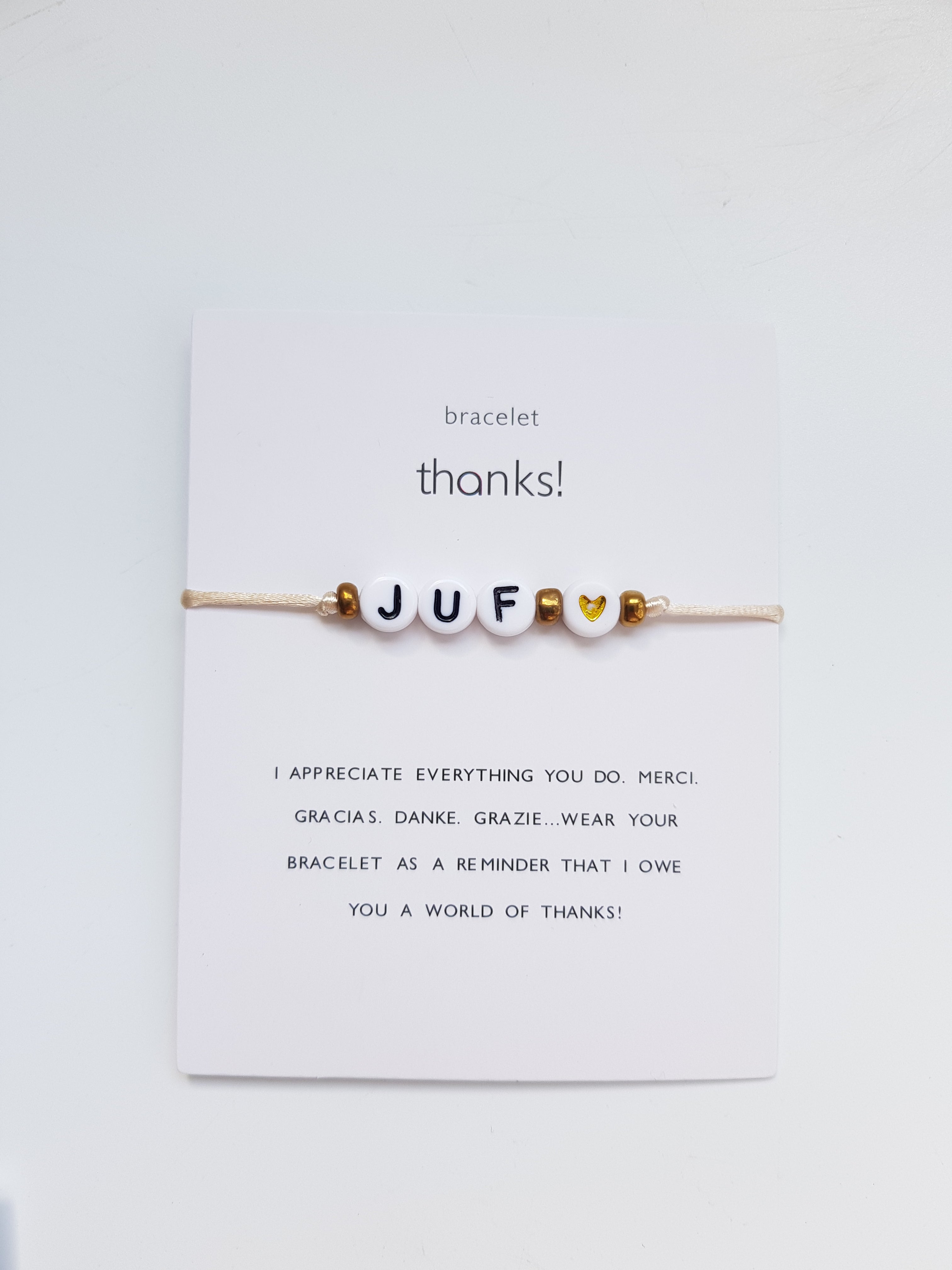 Thanks juf